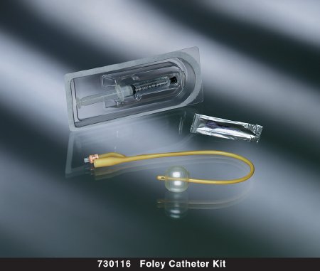 Picture of Indwelling Catheter Kit Bardex® Lubricath® Foley 16 Fr. 5 cc Balloon Latex730116