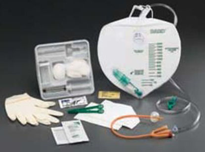 Picture of Indwelling Catheter Kit Bardex® 3-Way Foley 18 Fr. 5 cc Balloon Latex881918
