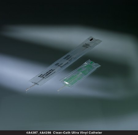 Picture of Urethral Catheter Clean-Cath® Round Tip Uncoated PVC 14 Fr. 16 Inch4A4287