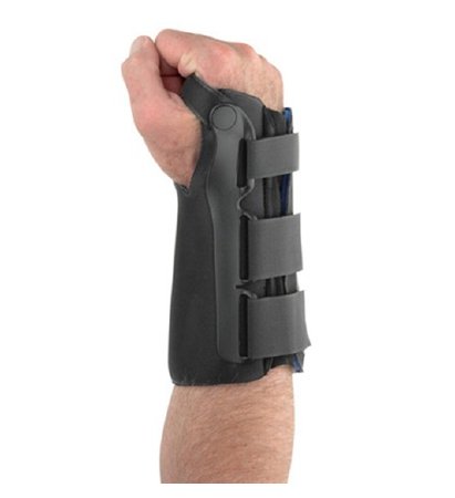 Picture of Wrist Brace Ossur® Exoform® Aluminum / Plastic Right Hand Black X-Large507078
