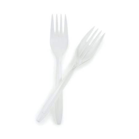 Picture of Fork McKesson Medium Weight White Polypropylene16-4595