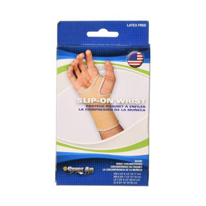 Picture of Wrist Support Cotton / Elastic Left or Right Hand Beige Small1361 BEI SM