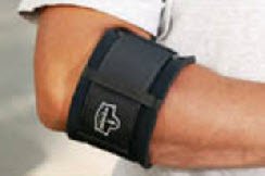 Picture of Elbow Support ProFlex® 500 Small (9 to 10 Inch) Strap with Hook and Loop Closure Tennis Elbow Elbow 9 to 10 Inch Black16002