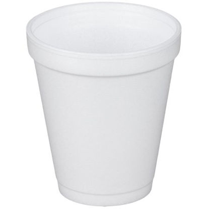 Picture of Drinking Cup Dart® 8 oz. White Styrofoam Disposable8J8