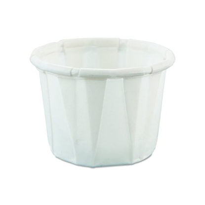 Picture of Souffle Cup Solo® 0.5 oz. White Paper Disposable050-2050