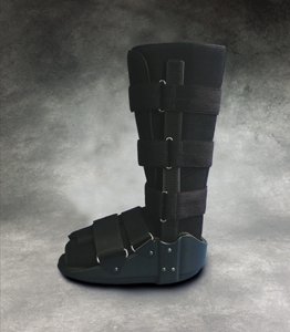 Picture of Walker Boot Swede-O® Large Hook and Loop Closure Male 11 to 13 / Female 12 to 14 Left or Right FootUTL-1131-BK-LRG