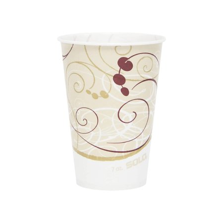 Picture of Drinking Cup Solo® 7 oz. Symphony® Print Wax Coated Paper DisposableR7N-J8000