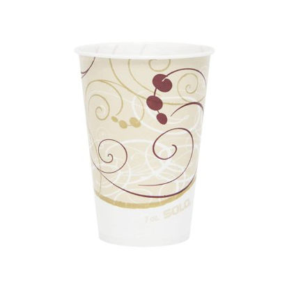 Picture of Drinking Cup Solo® 7 oz. Symphony® Print Wax Coated Paper DisposableR7N-J8000