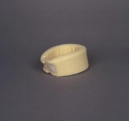 Picture of Cervical Collar Economy Contoured / Soft Density Adult X-Large One-Piece 4 Inch Height 17 to 21 Inch Neck Circumference3005 NAT XL