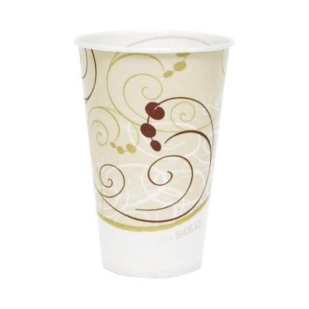 Picture of Drinking Cup Solo® 12 oz. Symphony® Print Wax Coated Paper DisposableR12N-J8000