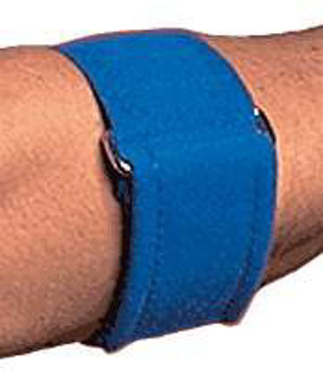 Picture of Elbow Support One Size Fits Most Loop and Lock Closure Tennis Royal Blue1969 BLU UN