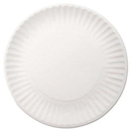 Picture of Plate Dixie® White Single Use Paper 9 Inch DiameterDXEWNP9OD