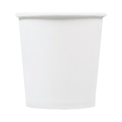 Picture of Drinking Cup Solo® 4 oz. White Polyethylene Coated Paper Disposable374W-2050
