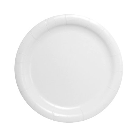 Picture of Plate Bare® Eco-Forward® White Single Use Paper 9 Inch DiameterHP9S-2050
