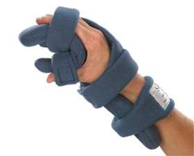 Picture of Resting Hand Splint SoftPro™ Functional Fabric Left Hand Blue Large52377/NA/NA/LL