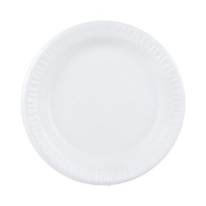Picture of Plate Dart® Concorde® White Single Use Non-Laminated Foam 9 Inch Diameter9PWCR