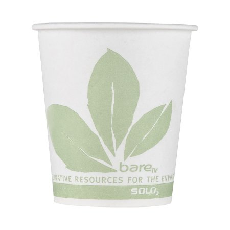 Picture of Drinking Cup Bare® Eco-Forward® 3 oz. Leaf Print Wax Coated Paper Disposable44BB-JD110