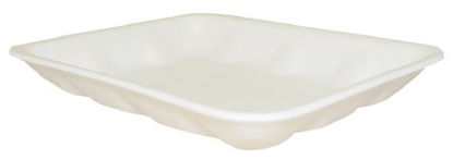 Picture of TRAY, FOOD FM WHT 5 3/4"X8 1/4"X0.63" (500/CS)100072178