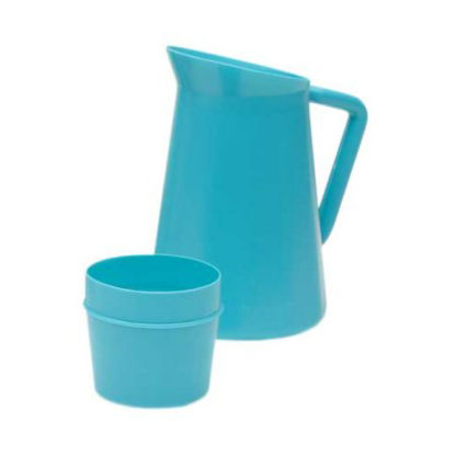 Picture of Pitcher Medegen Cold 32 oz. / 9 oz. Blue00110