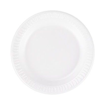 Picture of Plate Dart® Concorde® White Single Use Non-Laminated Foam 6 Inch Diameter6PWCR