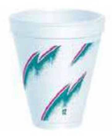 Picture of Drinking Cup Dart® 14 oz. White Styrofoam Disposable14J16
