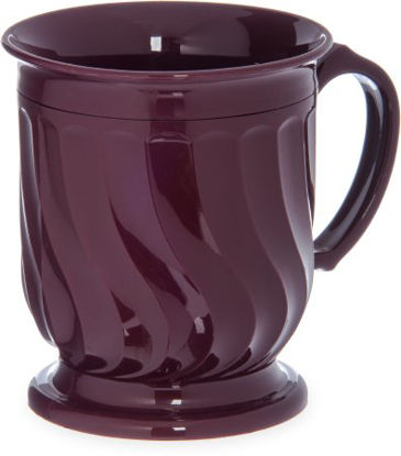 Picture of Mug Dinex® Cranberry Red Reusable PlasticDX300061