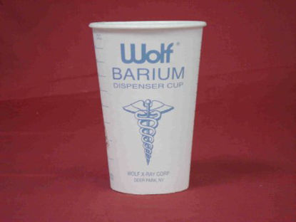 Picture of Barium Cup Wolf® 14 oz. White Paper Disposable15601