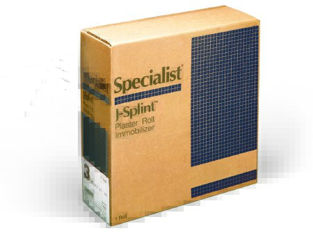 Picture of Plaster Bandage Specialist® J-Splint® 6 Inch X 20 Foot Foam / Plaster of Paris / Stockinette White7336