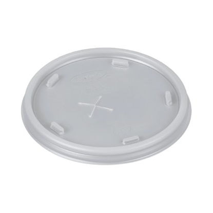 Picture of Lid Dart® Plastic, Translucent, Straw Slotted8SL