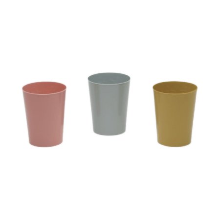 Picture of Graduated Tumbler Medegen 9 oz. Gold Plastic ReusableH250-05