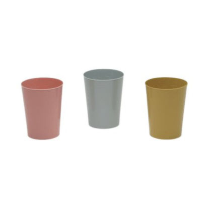 Picture of Graduated Tumbler Medegen 9 oz. Gold Plastic ReusableH250-05