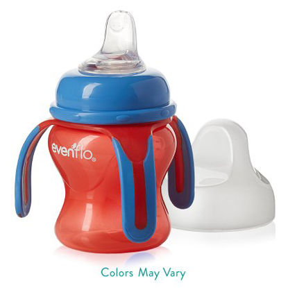 Picture of Sippy Cup Evenflo® Soft-flo™ 5 oz. Red / Blue Plastic Reusable4101111