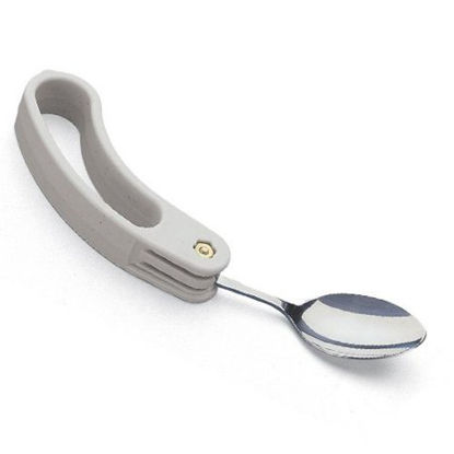 Picture of Teaspoon Hole-In-One Right Handed / Left Handed White Stainless Steel746180000