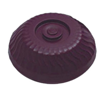Picture of Dome Lid Dinex® Cranberry Red Reusable Plastic Fits 9 Inch BaseDX340061