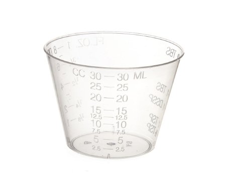 Picture of Medicine Cup 1 oz. Clear Plastic DisposableDYND80000