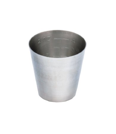 Picture of Graduated Medicine Cup Miltex® 2 oz. Silver Stainless Steel Reusable3-914