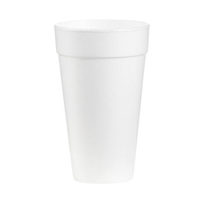 Picture of Drinking Cup WinCup® 24 oz. White Styrofoam Disposable24C18