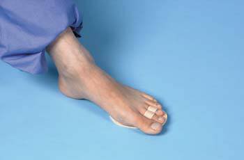 Picture of Hammer Toe Splint Dr. Jill's One Size Fits Most Pull-On Left or Right FootBUDIN SPLINT DBLTOE