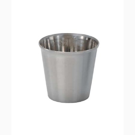 Picture of Graduated Medicine Cup Value Brand 2 oz. Silver Stainless Steel Disposable84920
