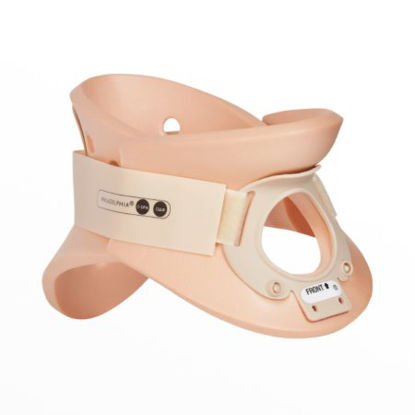 Picture of Rigid Cervical Collar Ossur® Philadelphia® Preformed Adult Large Two-Piece / Trachea Opening 4-1/4 Inch Height 16 to 19 Inch Neck CircumferencePHP-T4L