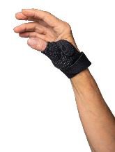 Picture of Thumb Brace CMC Controller Plus™ Adult Small / Medium Hook and Loop Strap Closure Right Hand Black2804-RT-S/M