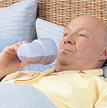 Picture of Spillproof Drinking Cup Kennedy™ 7 oz. Translucent Plastic Reusable081506955