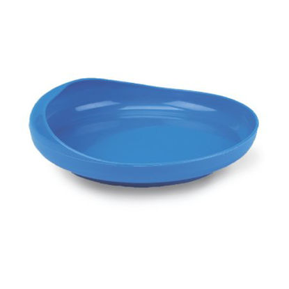 Picture of Scoop Plate Maddak Blue Reusable Plastic 6-1/4 Inch Diameter745350010