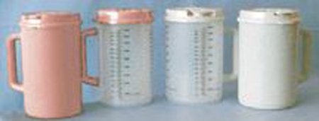 Picture of Graduated Drinking Mug 32 oz. Clear Plastic Reusable0081000