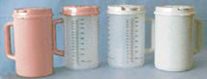 Picture of Graduated Drinking Mug 32 oz. Clear Plastic Reusable0081000