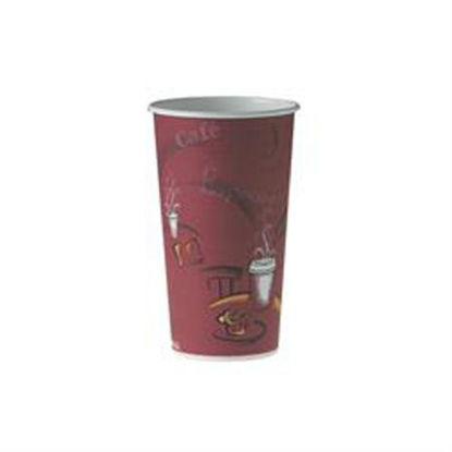 Picture of Drinking Cup Solo® 20 oz. Bistro™ Print Paper Disposable420SI-0041