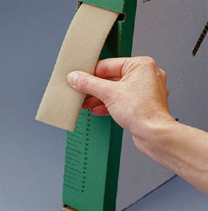 Picture of Non-Adhesive Loop Strapping Rolyan ®SoftStrap® 2 Inch X 10 Yard BeigeA34961