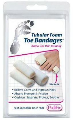 Picture of Toe Bandage Tubular-Foam Toe Bandages™ Small Pull-On ToeP337-S