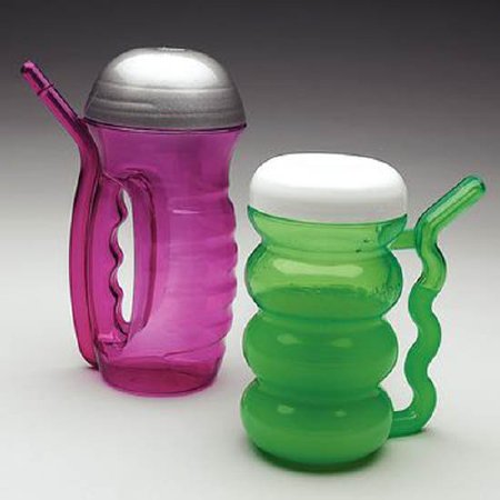 Picture of Drinking Mug 13 oz. Green Plastic Reusable555671