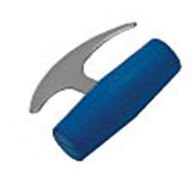 Picture of Rocker Knife T-Grip Bendable Blue Stainless Steel / Plastisol-Coated560176